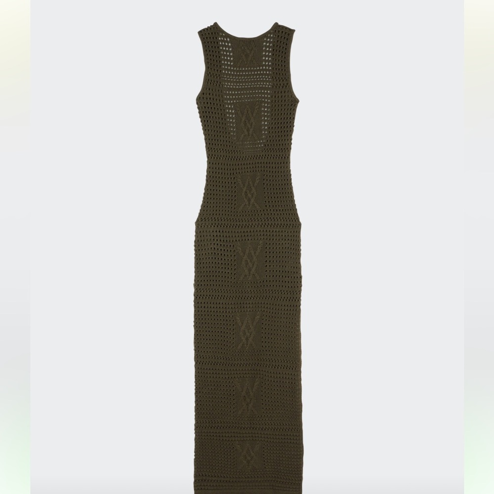 Daily Paper Olive Backless Crochet Dress